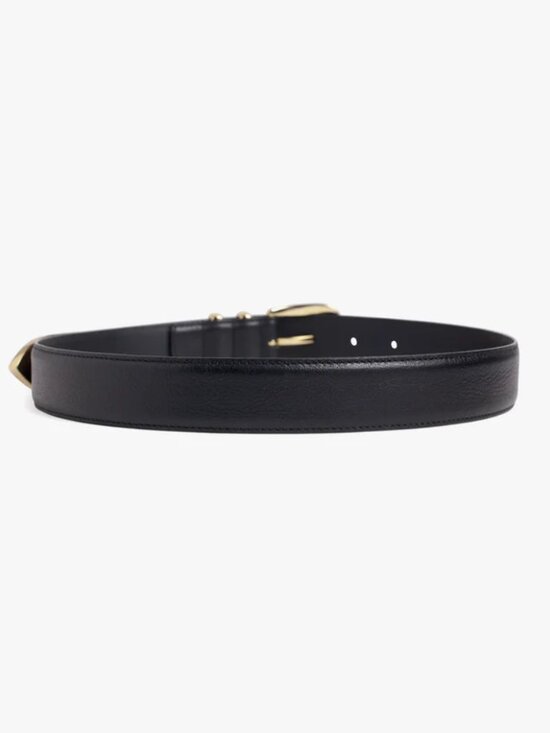 Favorite Daughter Jordan Belt, Black / Gold, Size Small (NWT) - Picture 4 of 4